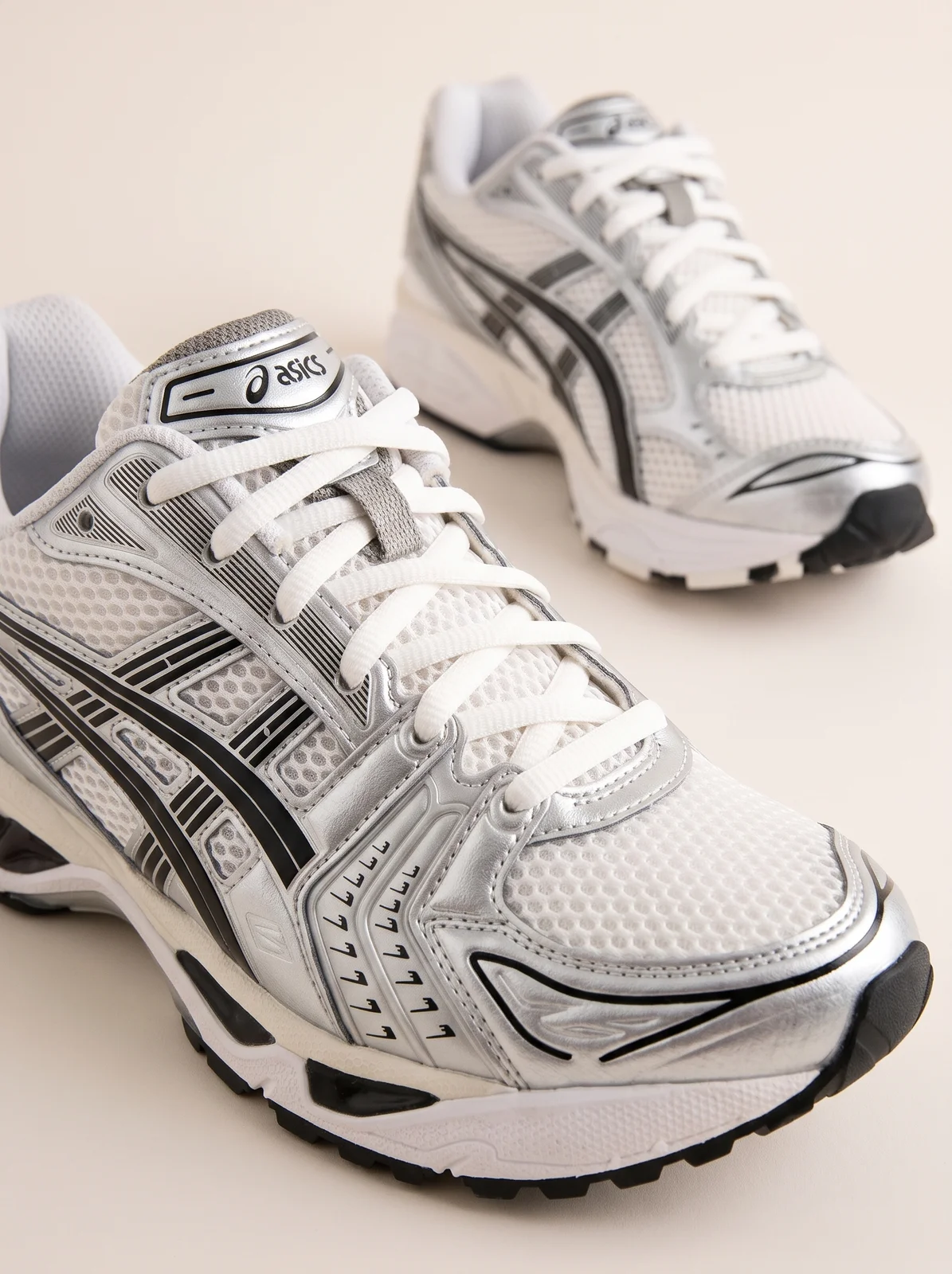ASICS GEL-Kayano 14 White / Midnight Navy thumbnail 2