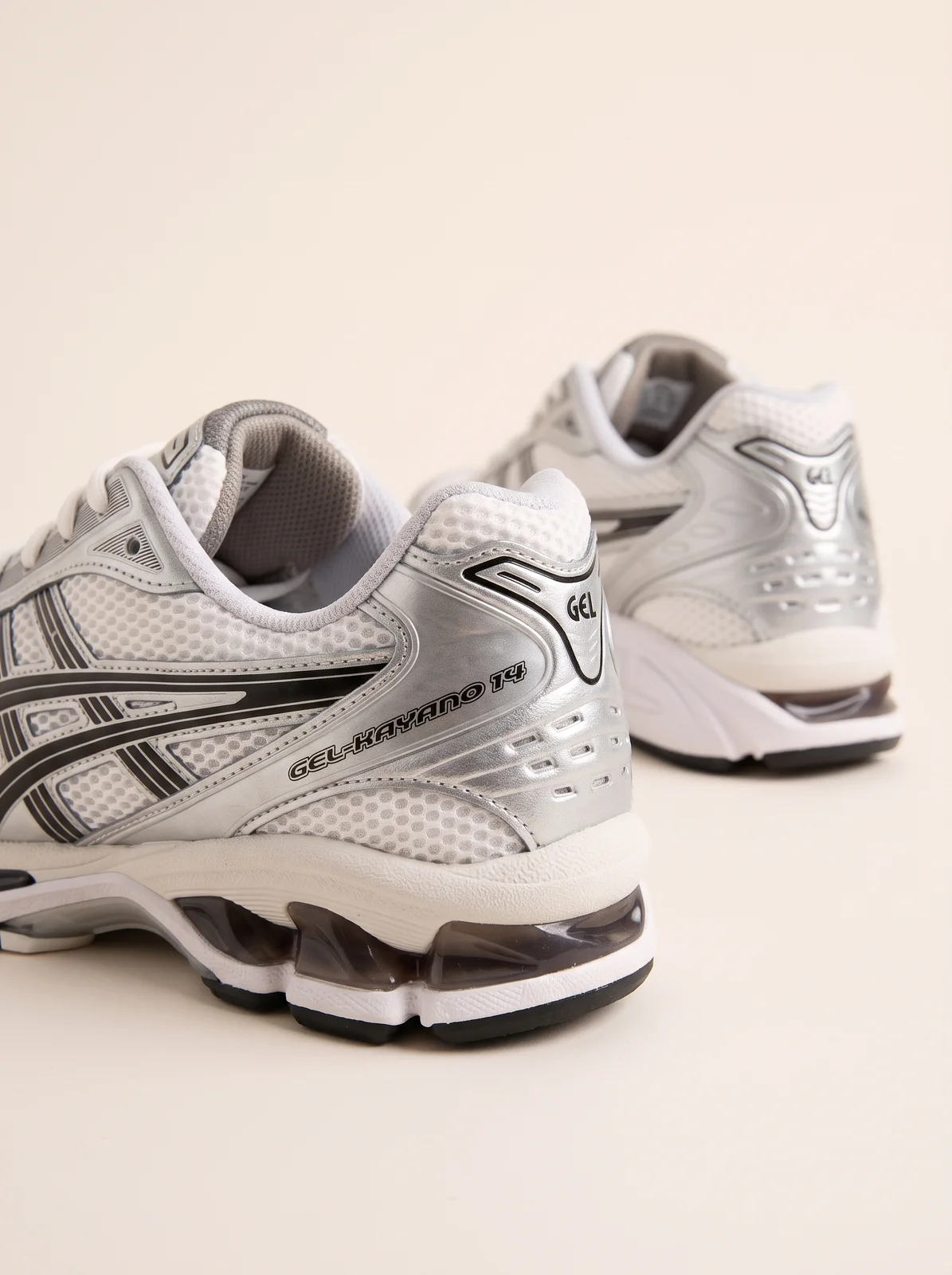 ASICS GEL-Kayano 14 White / Midnight Navy thumbnail 3